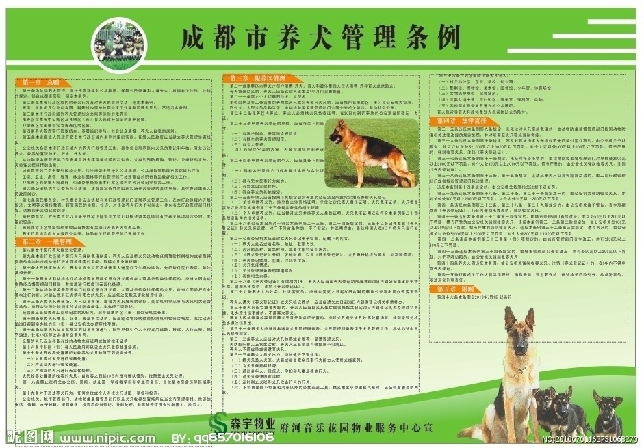 成都市养犬管理条例