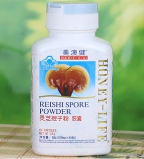 美澳健灵芝孢子粉胶囊 美澳健灵芝孢子粉胶囊