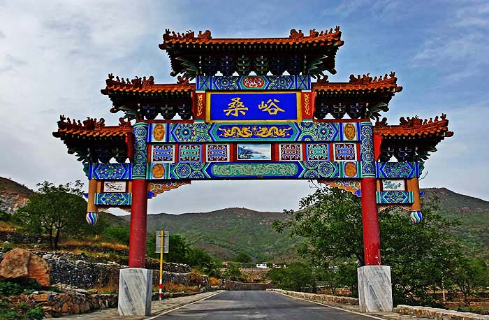 潭柘寺牌楼 潭柘寺牌楼