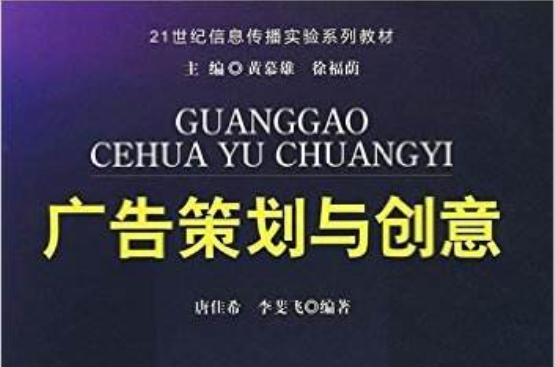广告策划与创意(2009年北京大学出版社出版图书)