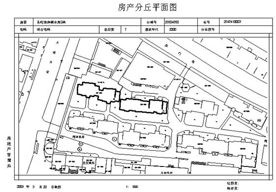 房产分丘图