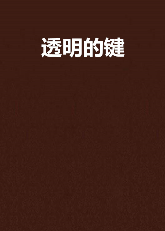 透明的键