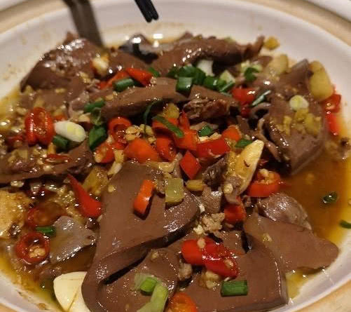 玉兰花熘肉片