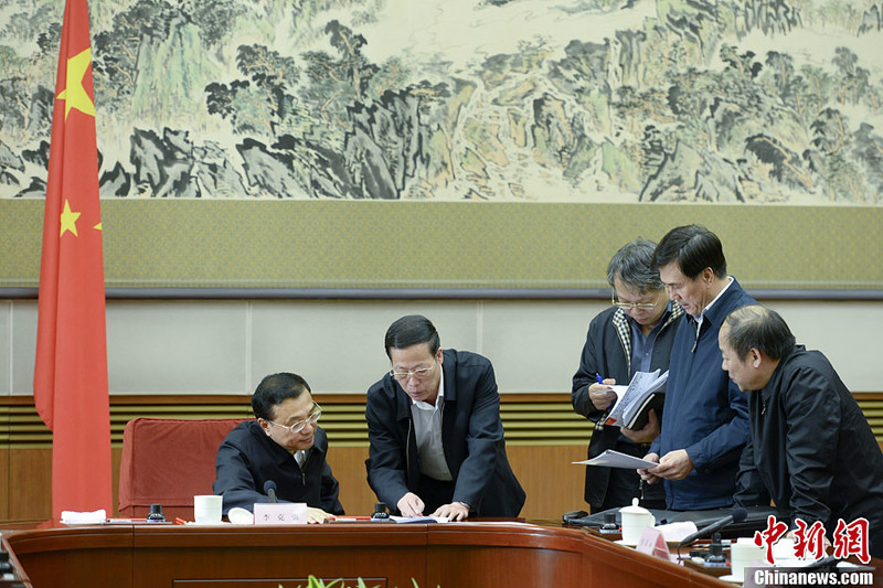 2014年总理表情