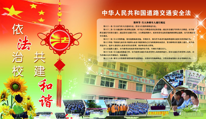 依法治校